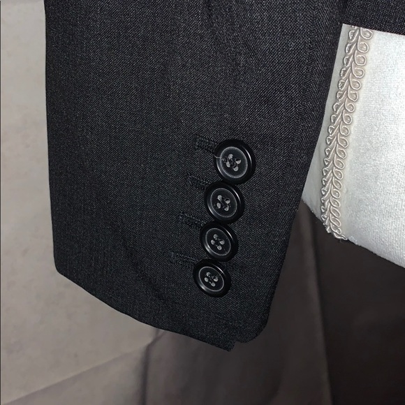 J Crew Black Button Front Blazer Fully Lined Sharp - Picture 9 of 13